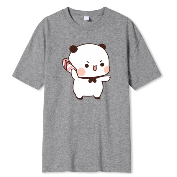 Kawaii Bubu & Dudu bear graphic t-shirt for men.