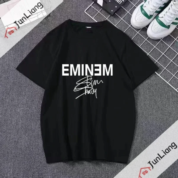 Eminem and Dr Dre inspired graphic tee with detailed comic book cover style artwork printed on the front.