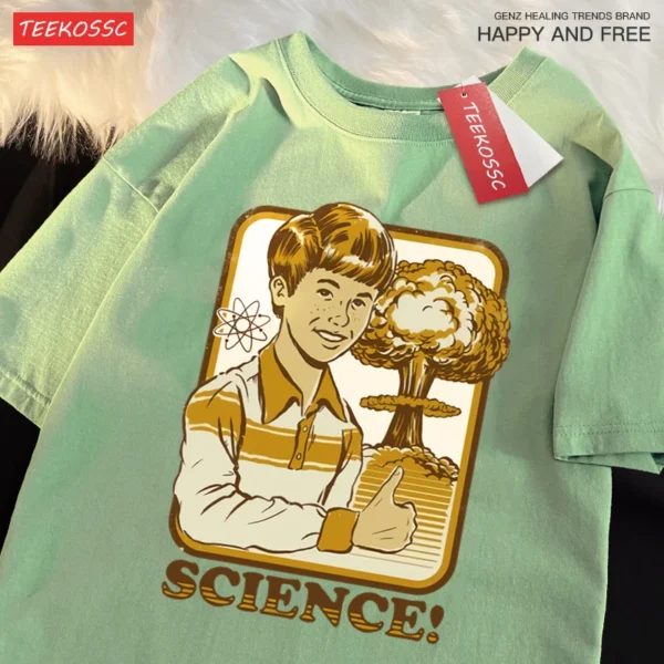 Men's Science Explosion Graphic T-Shirt