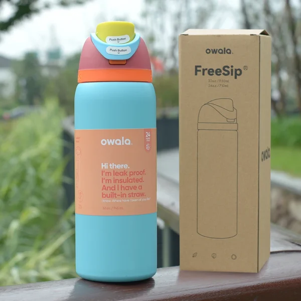 BPA-free for sports and travel hydration.