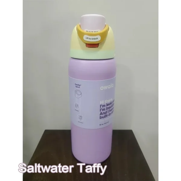 BPA-free for sports and travel hydration.