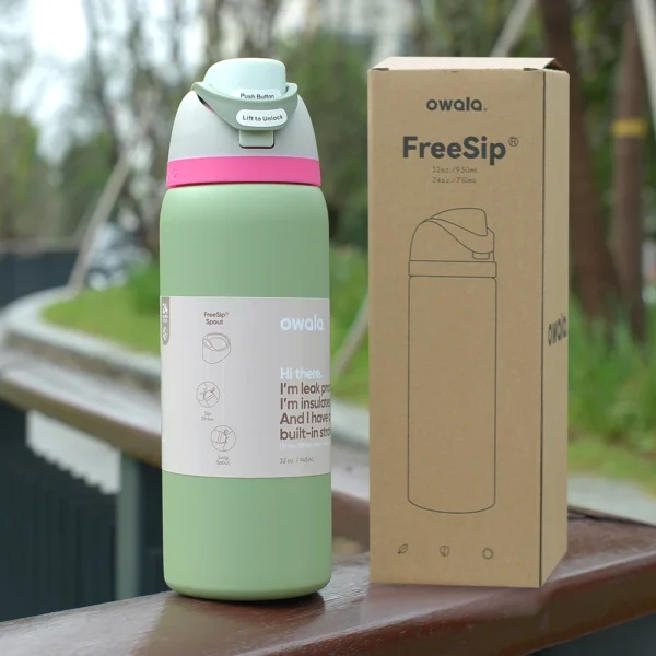 BPA-free for sports and travel hydration.